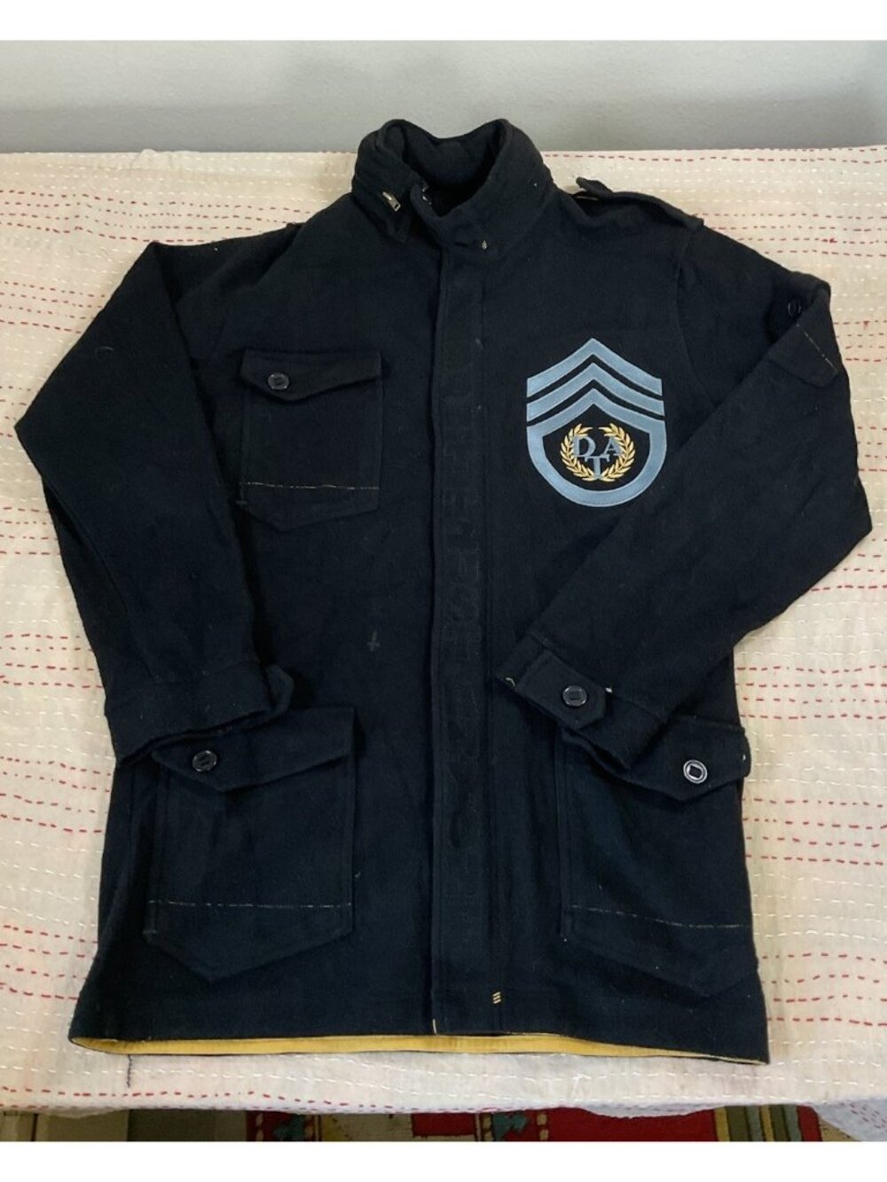 DTA Rare Y2K Skateboarding Vintage Don’t Trust Anyone Jacket Rob Dyrdek - Picture 11 of 14